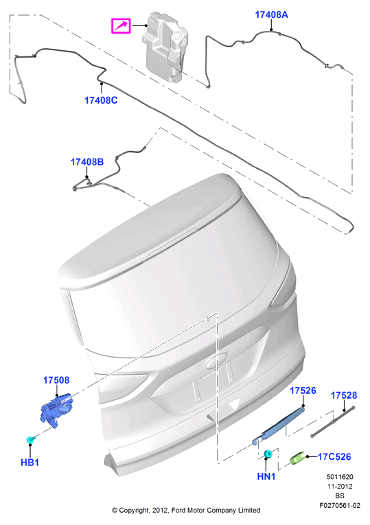 FORD 5101217 - Sülən Bıçağı furqanavto.az