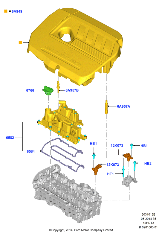 FORD 1830151 - Sensor, krank mili nəbzi furqanavto.az