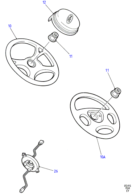 FORD 1045131 - Alovlanma / Başlanğıc açarı furqanavto.az