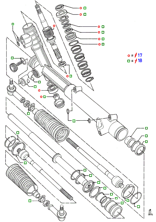 FORD 1 047 145 - Bağlama çubuğunun sonu furqanavto.az