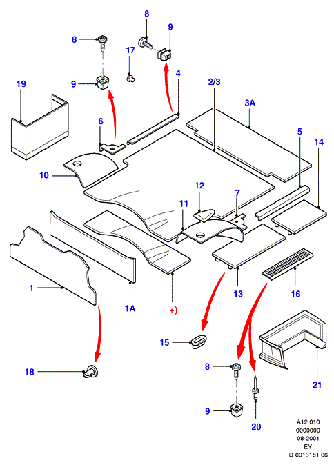 OJD Quick Brake 105-0710 - Aksesuar dəsti, əyləc başlıqları furqanavto.az