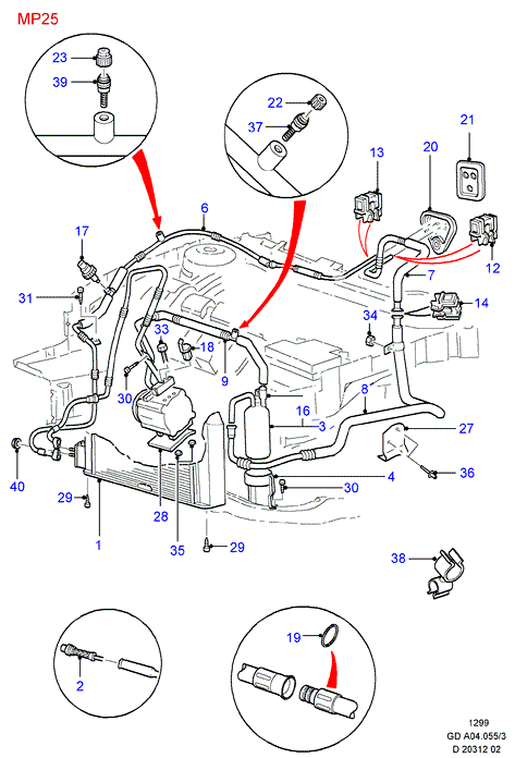 AUDI 4144369 - Kondenser, kondisioner furqanavto.az