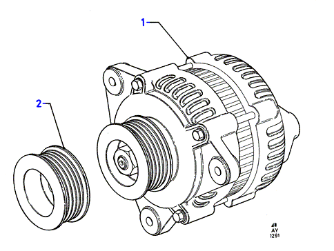 FORD USA 6917885 - Alternator furqanavto.az