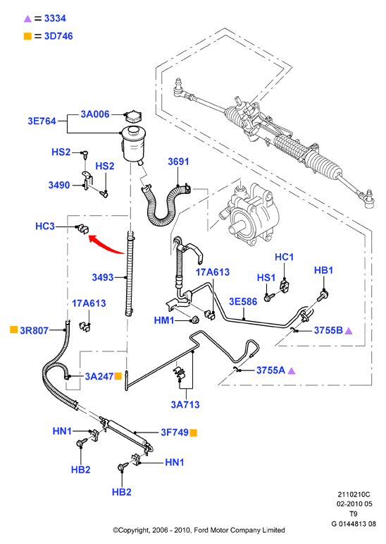 FORD 1212679 - Mühür halqası, soyuducu borusu furqanavto.az