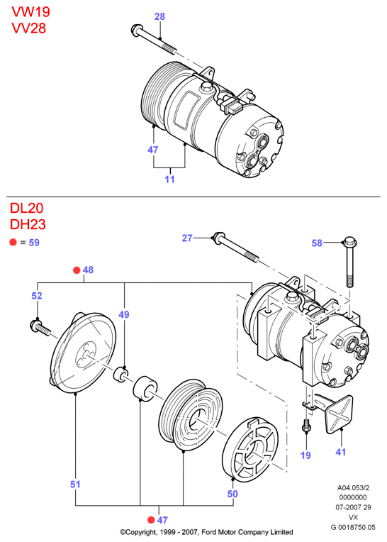 FORD 7 230 473 - Quruducu, kondisioner furqanavto.az