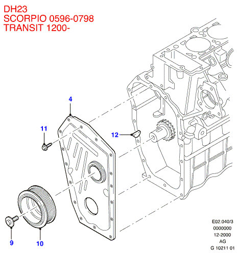 FORD 6 165 499 - Vil möhürü, eksantrik mili furqanavto.az