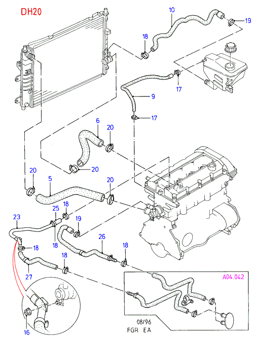 Volvo 1671822 - Radiator, mühərrikin soyudulması furqanavto.az