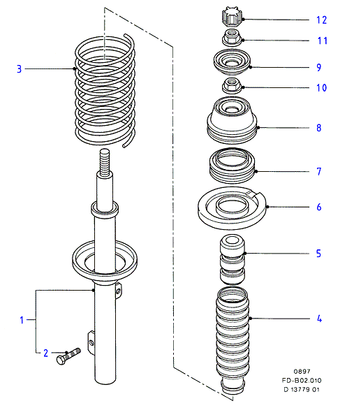 FORD 1141595 - Amortizator furqanavto.az