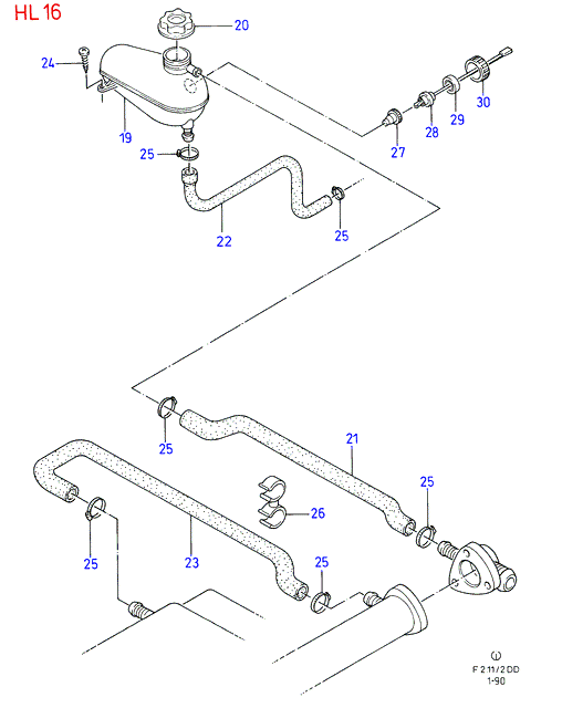 FORD 6 186 886 - Radiator, mühərrikin soyudulması furqanavto.az