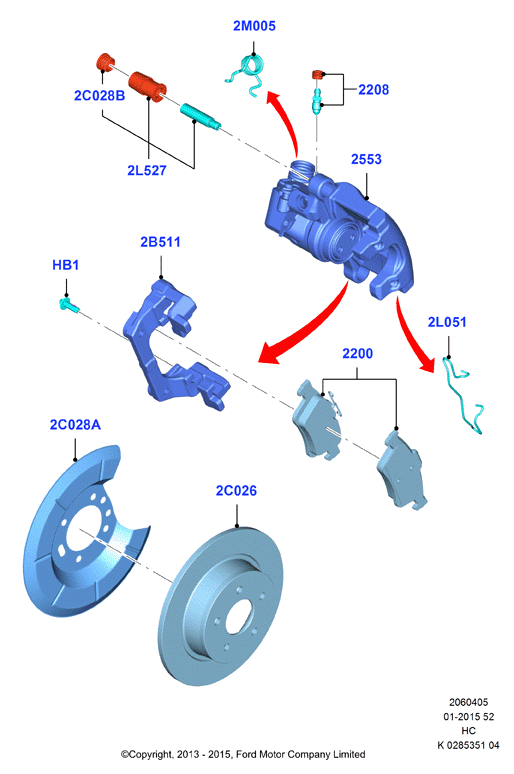 FORD 1683384 - Əyləc Diski furqanavto.az