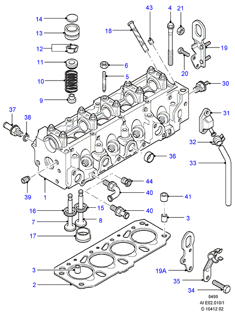 FORD 1 078 524 - Conta, silindr baş örtüyü furqanavto.az