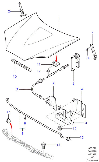 AKRON 1050993 - Plate - Mounting, Before ordering, please read the information i furqanavto.az