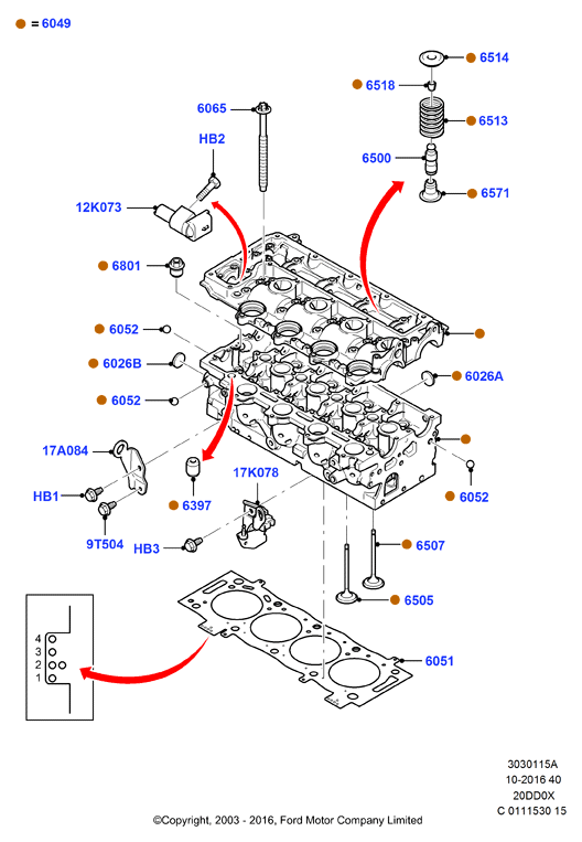 FORD 1837835 - Sensor, eksantrik mili mövqeyi furqanavto.az