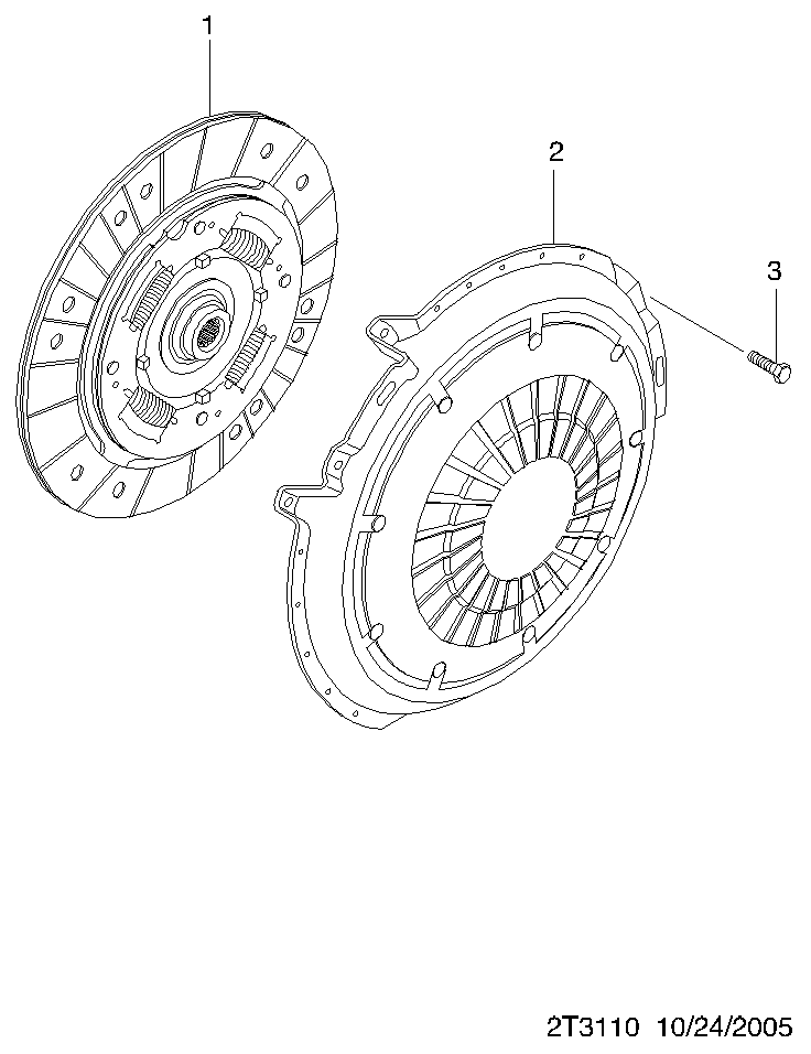 Chevrolet 96468826 - Debriyaj diski furqanavto.az