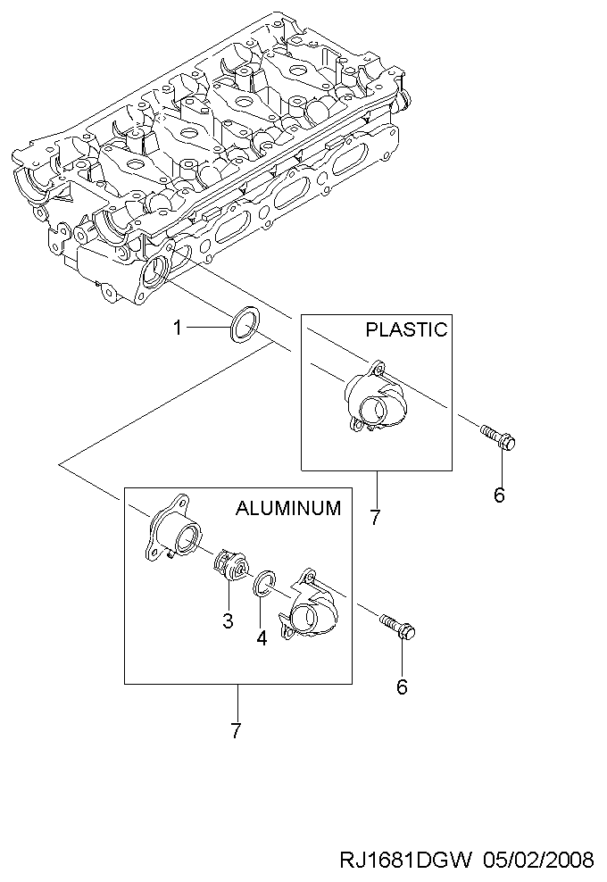 DAEWOO 96460002 - Termostat, soyuducu furqanavto.az