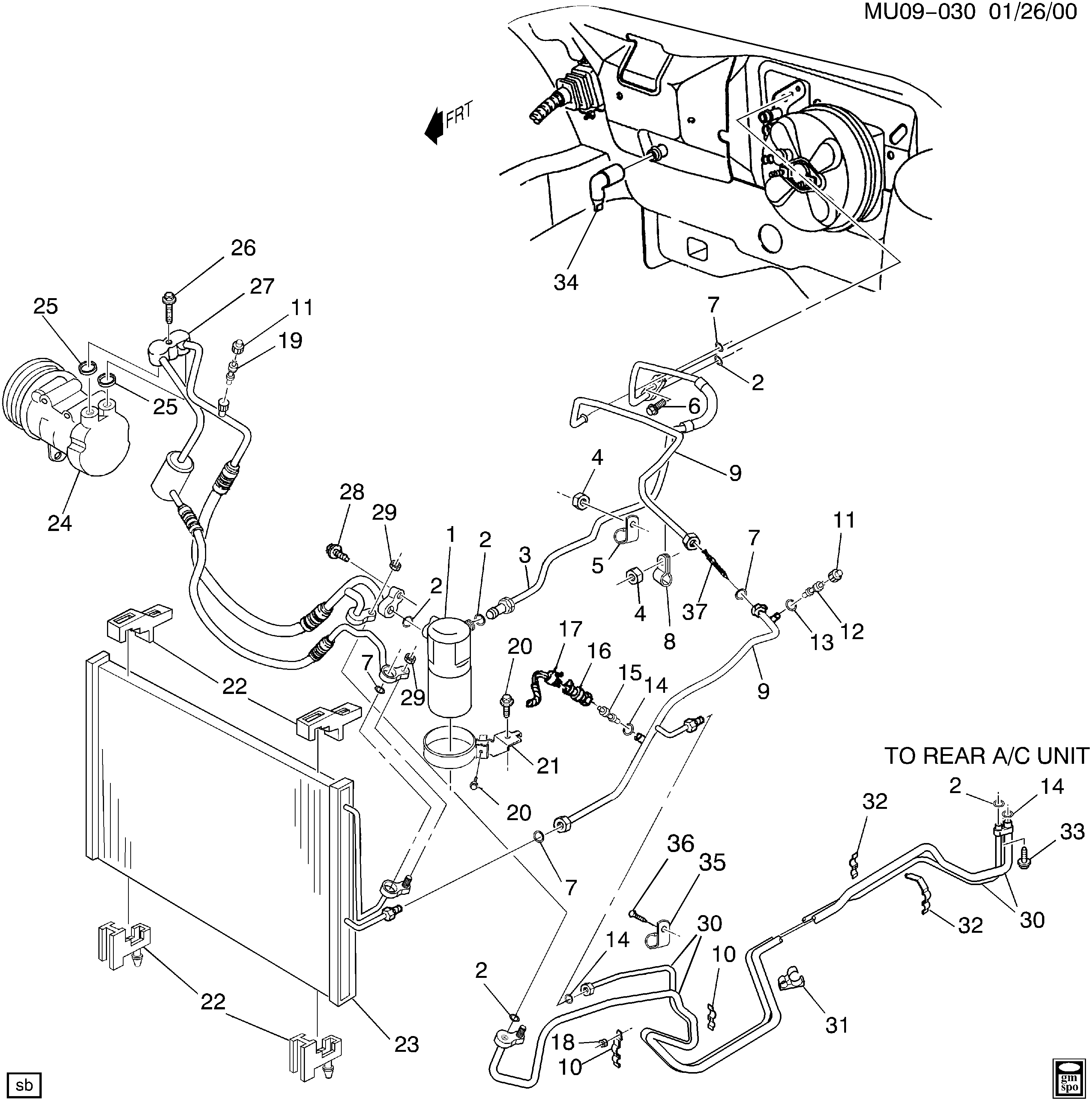 Chevrolet 52486810 - Kondenser, kondisioner furqanavto.az