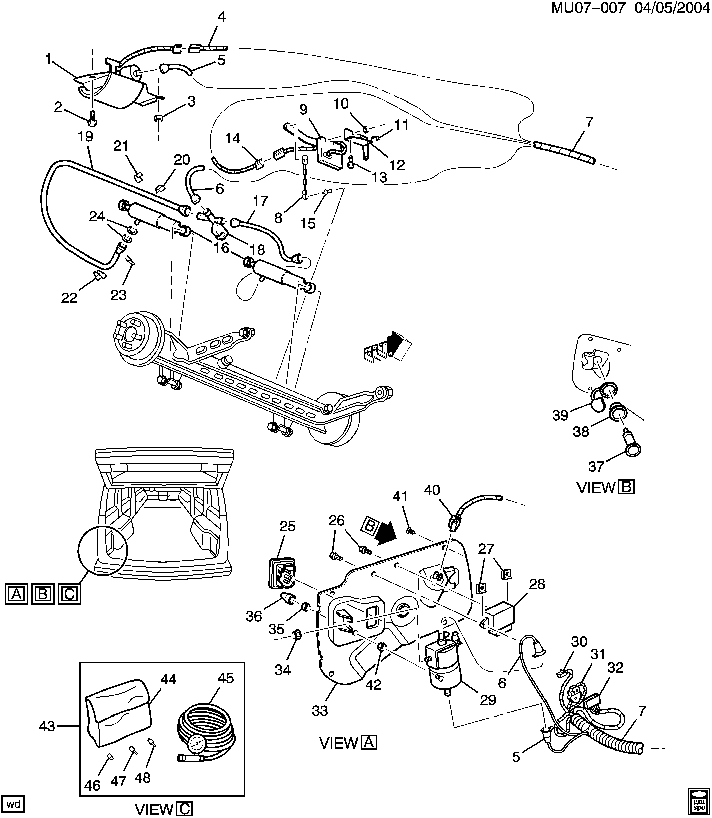 Opel 19169325 - Amortizator furqanavto.az