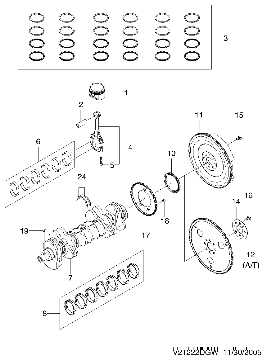 Vauxhall 96521516 - Vil möhürü, eksantrik mili furqanavto.az