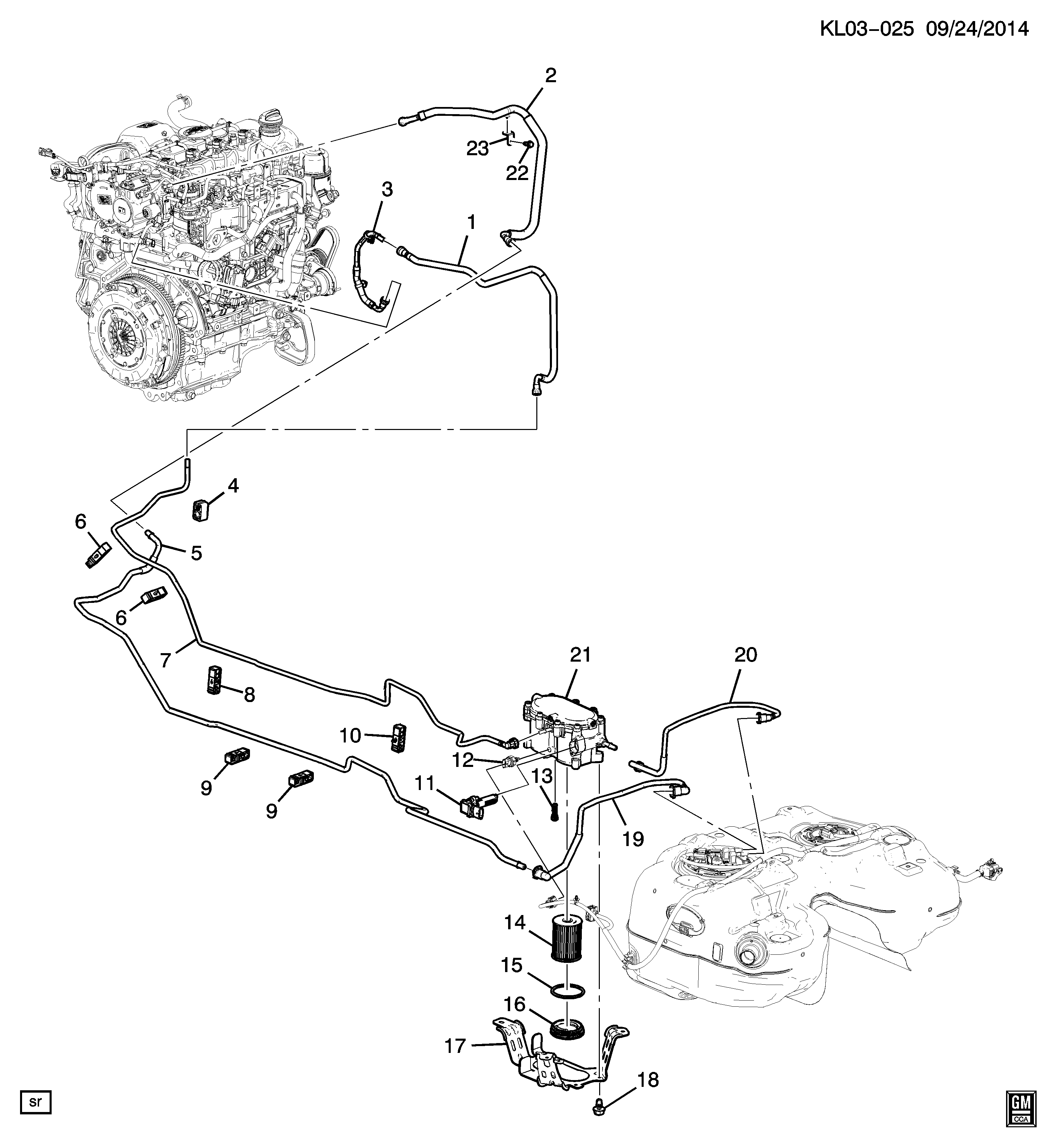 GMC 95135912 - Yanacaq filtri furqanavto.az