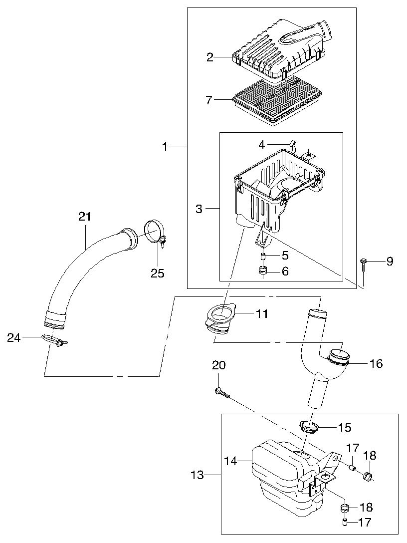 Opel 96181263 - Hava filtri furqanavto.az