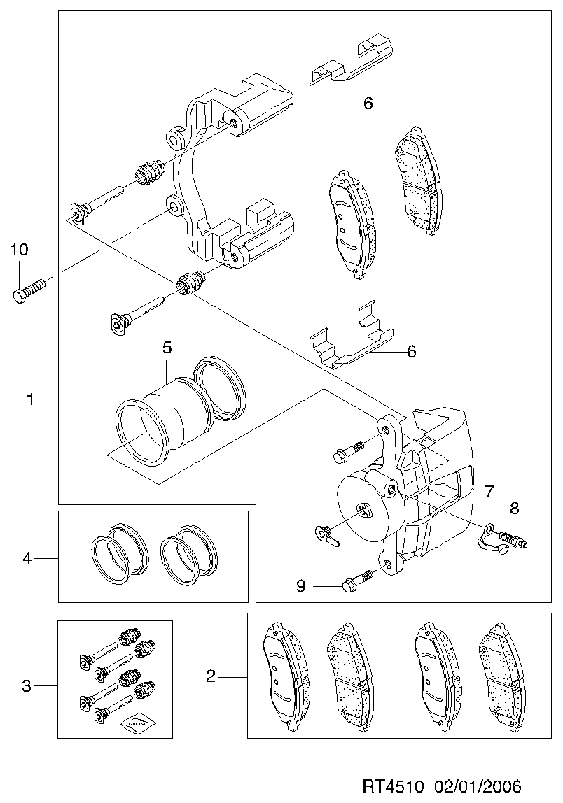 DAEWOO 96534653 - NAKLADKA ÖN www.furqanavto.az