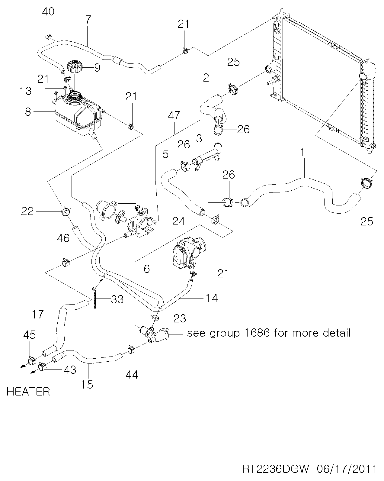 DAEWOO 96536649 - Sızdırmazlıq qapağı, soyuducu çəni www.furqanavto.az