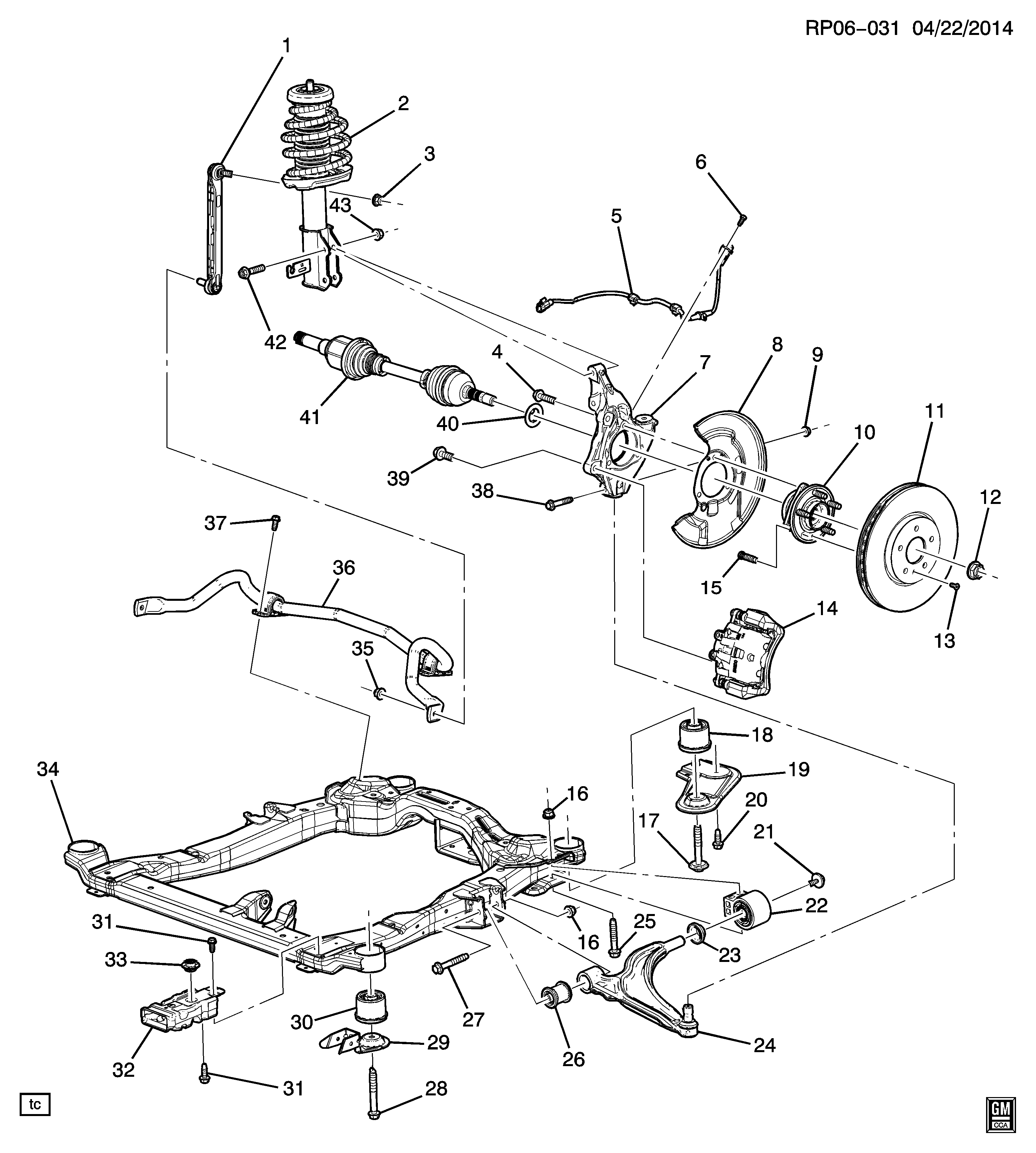 Cadillac 13502045 - Əyləc Diski furqanavto.az