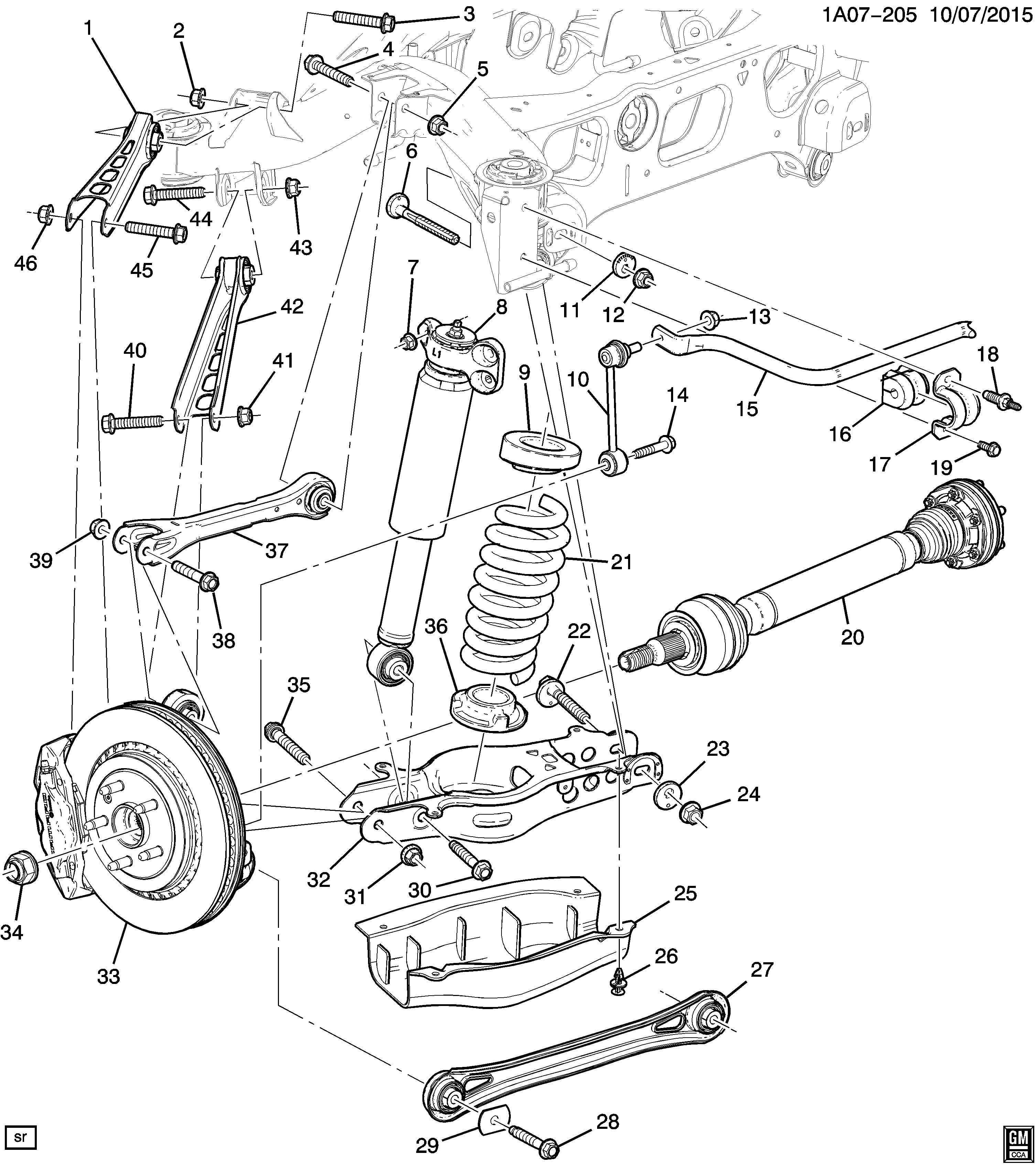 Opel 11516078 - Çubuq / Strut, stabilizator furqanavto.az