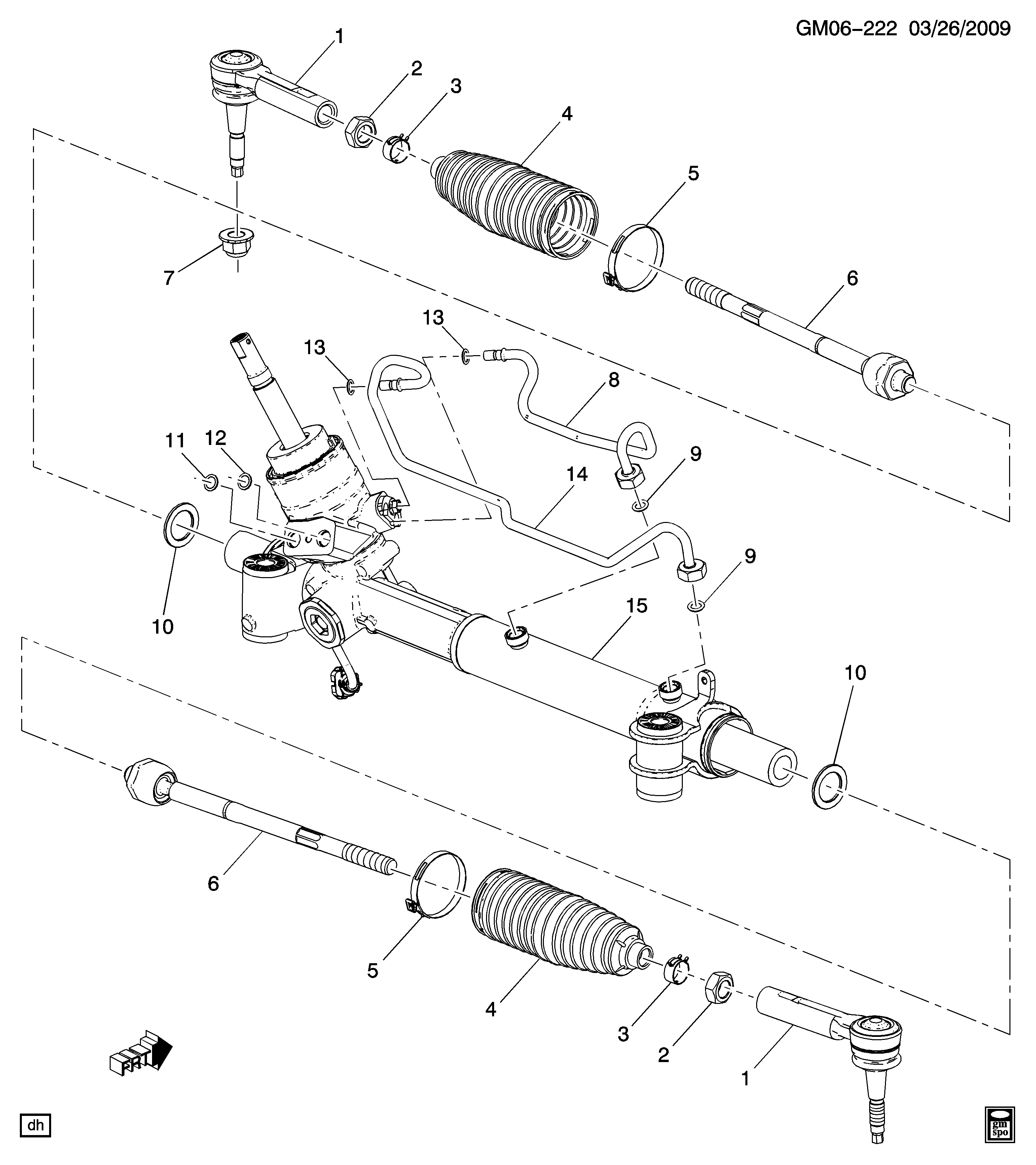 SAAB 13272000 - Bağlama çubuğunun sonu furqanavto.az