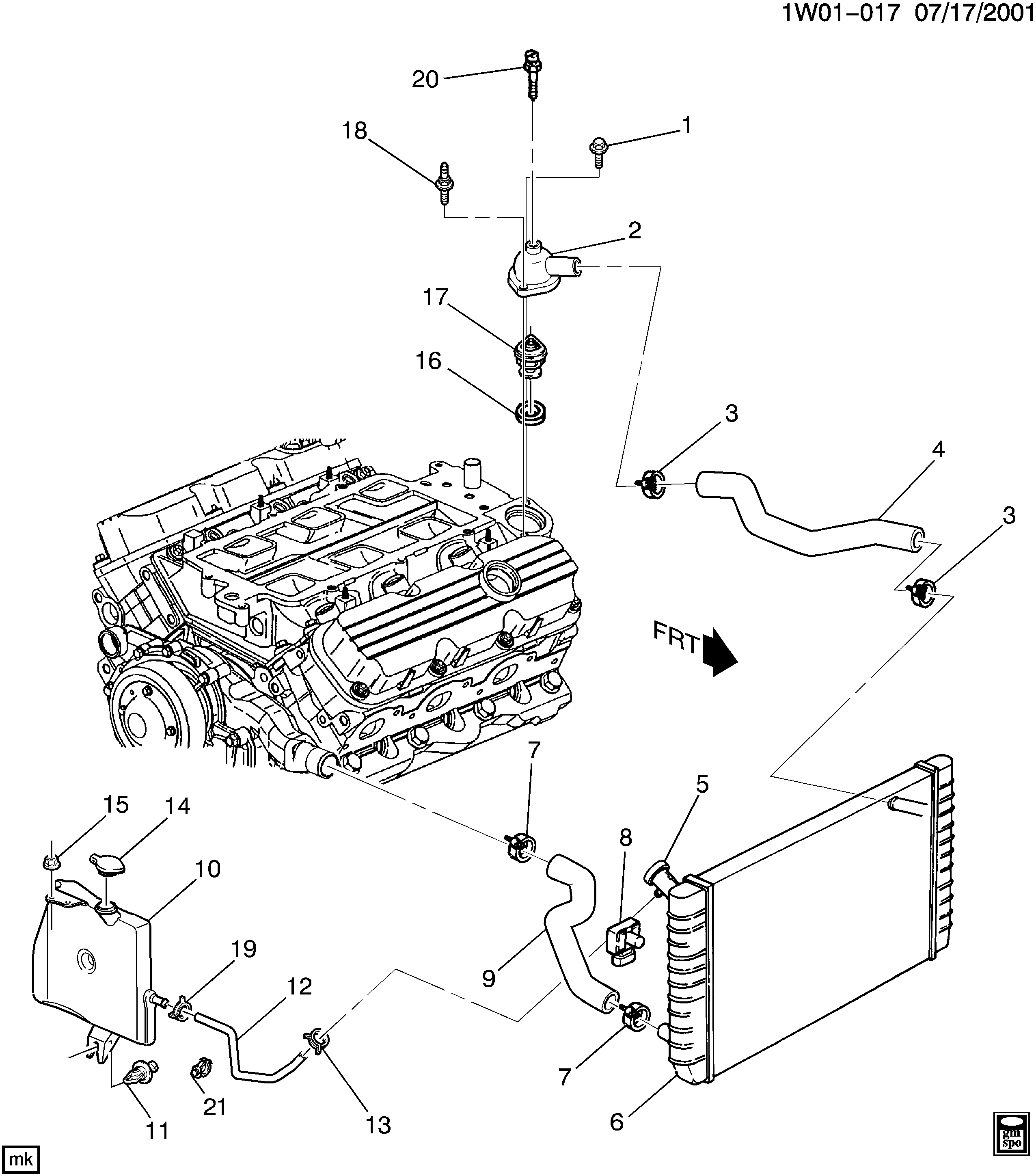 Chevrolet 24505924 - Termostat, soyuducu furqanavto.az