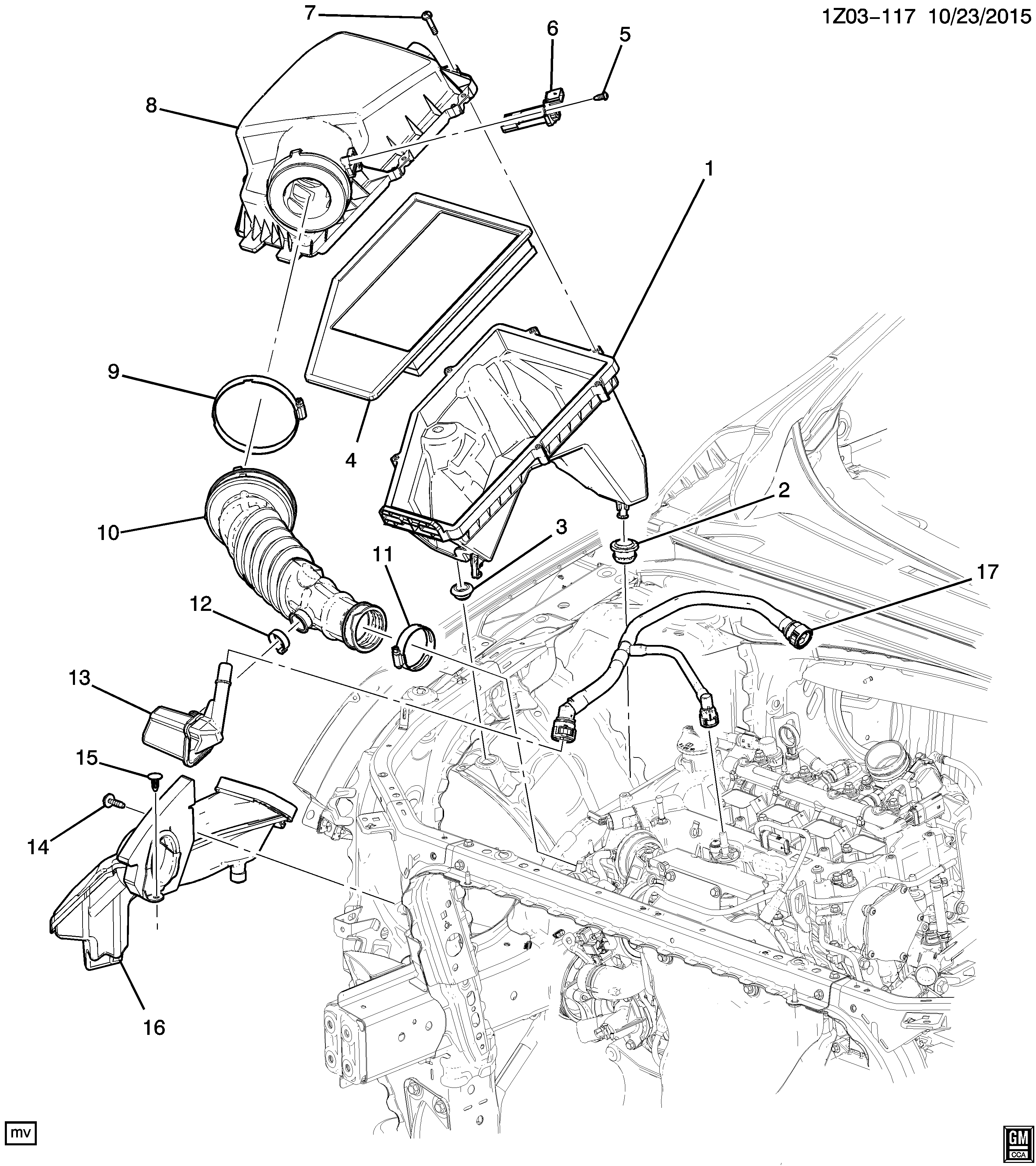 Opel 23366103 - SENSOR,MASS AIRFLOW(MATING CONN W/ 8-WAY CONN 13583440 (W/LEADS) furqanavto.az