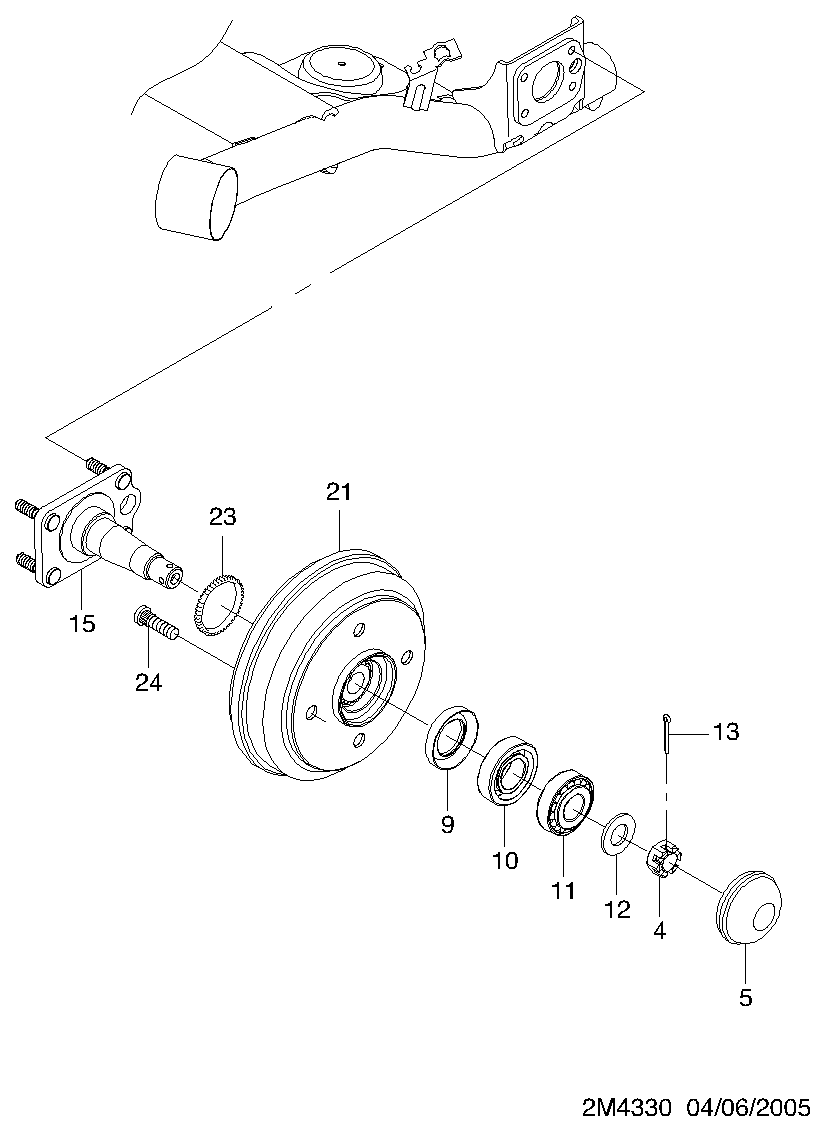 KIA 96316635 - BEARING furqanavto.az