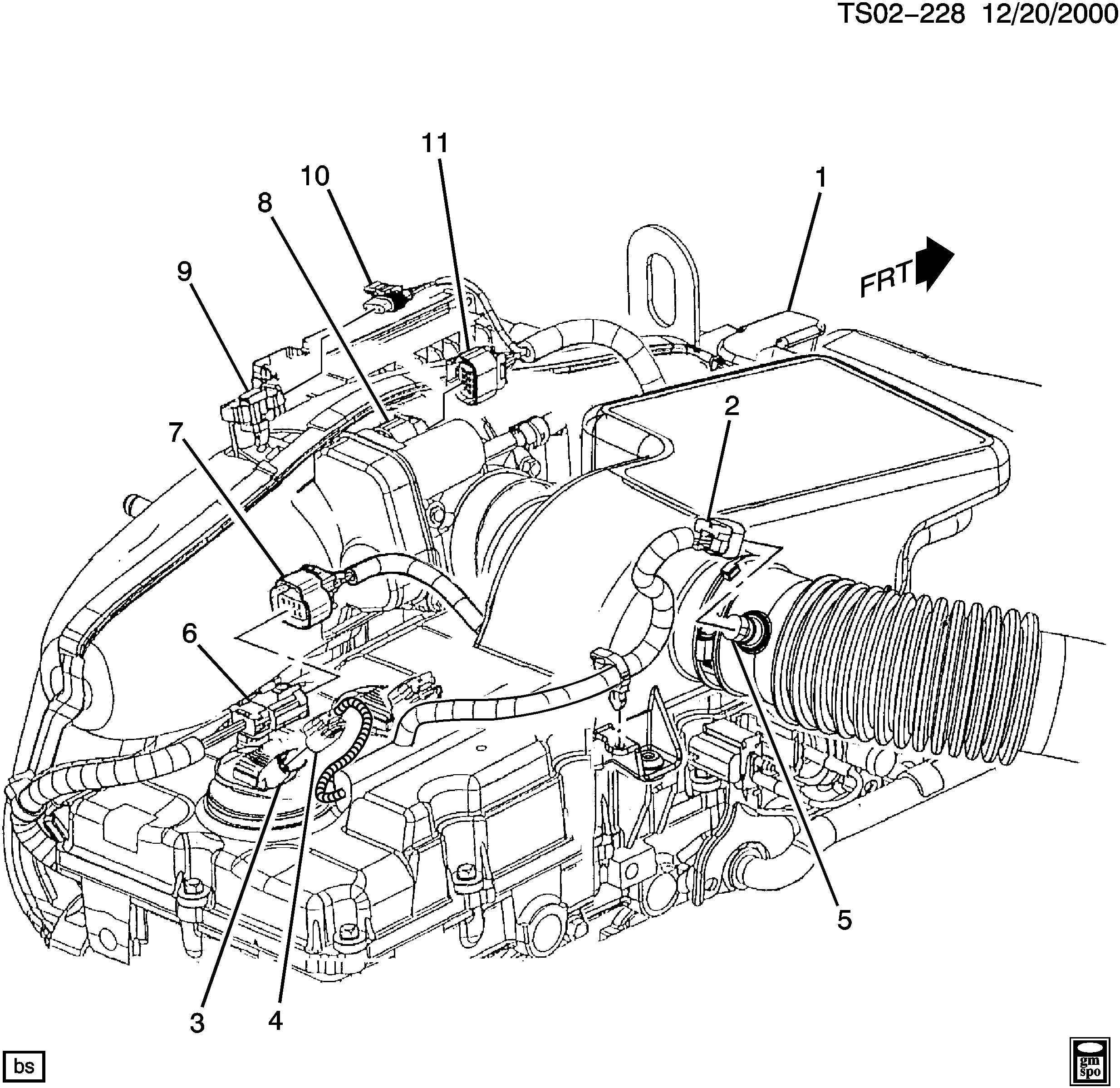 Chevrolet 12 614 970 - Sensor, təzyiqi artırın furqanavto.az