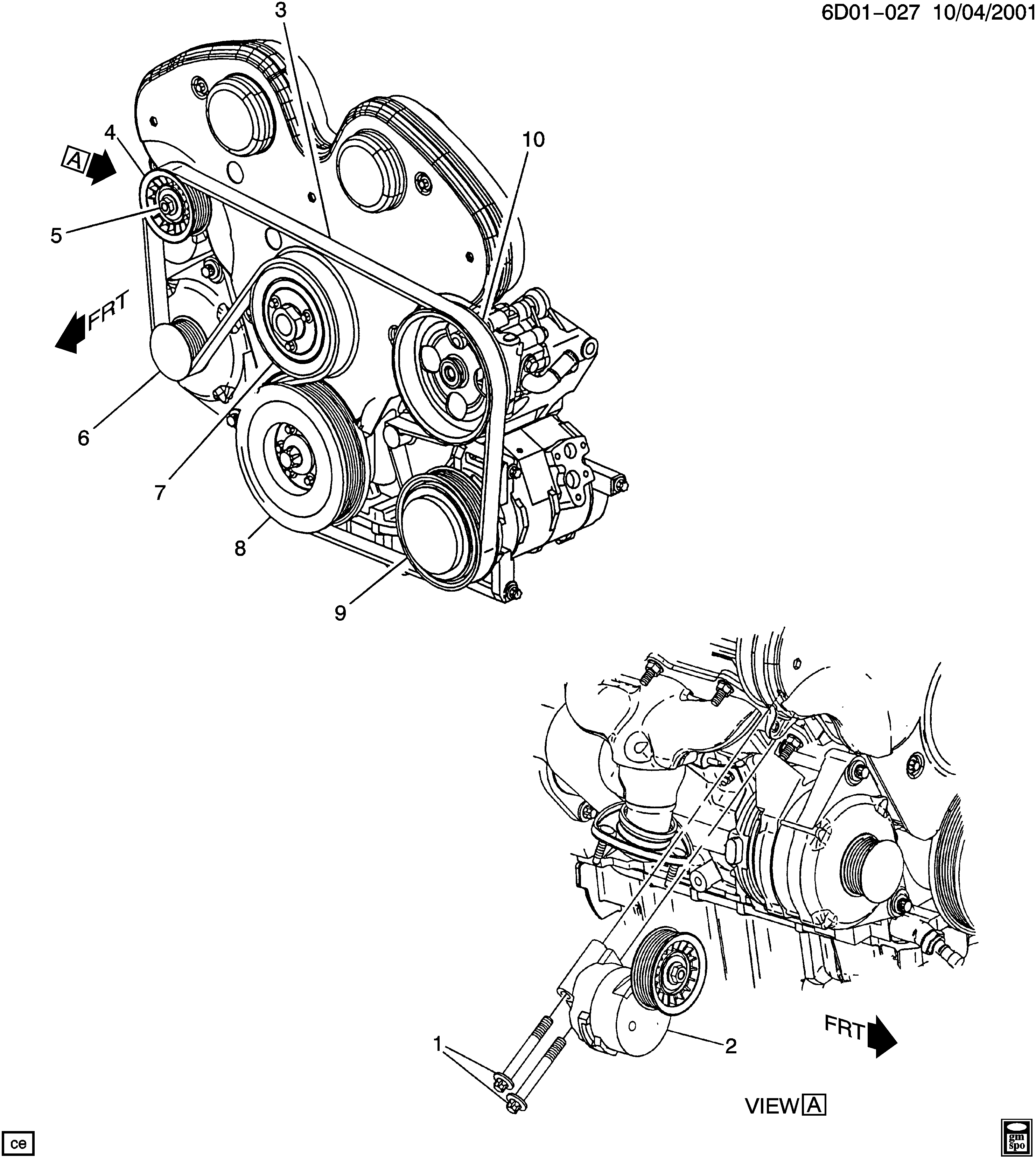 Cadillac 09202550 - Kəmər Dartıcı, v-yivli kəmər furqanavto.az