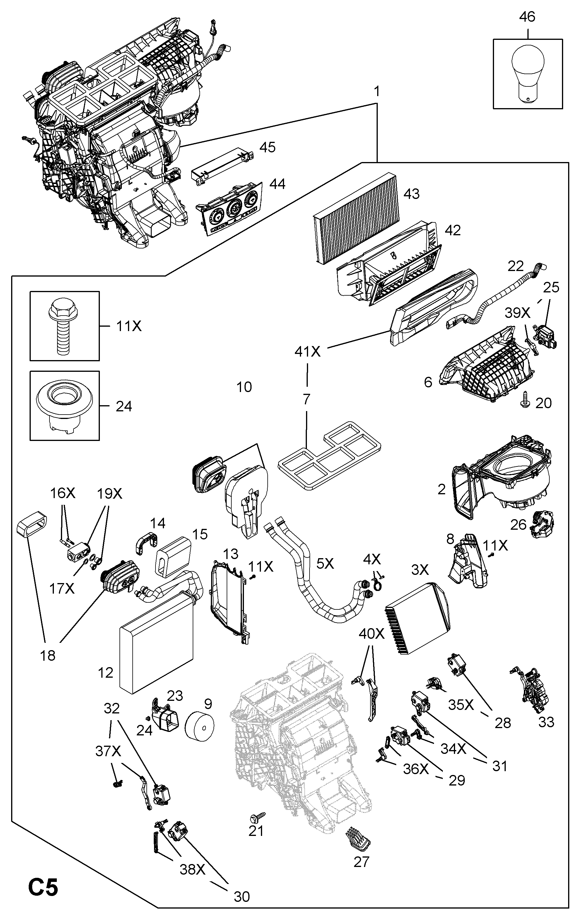 Vauxhall 1618263 - Genişləndirici klapan, kondisioner furqanavto.az