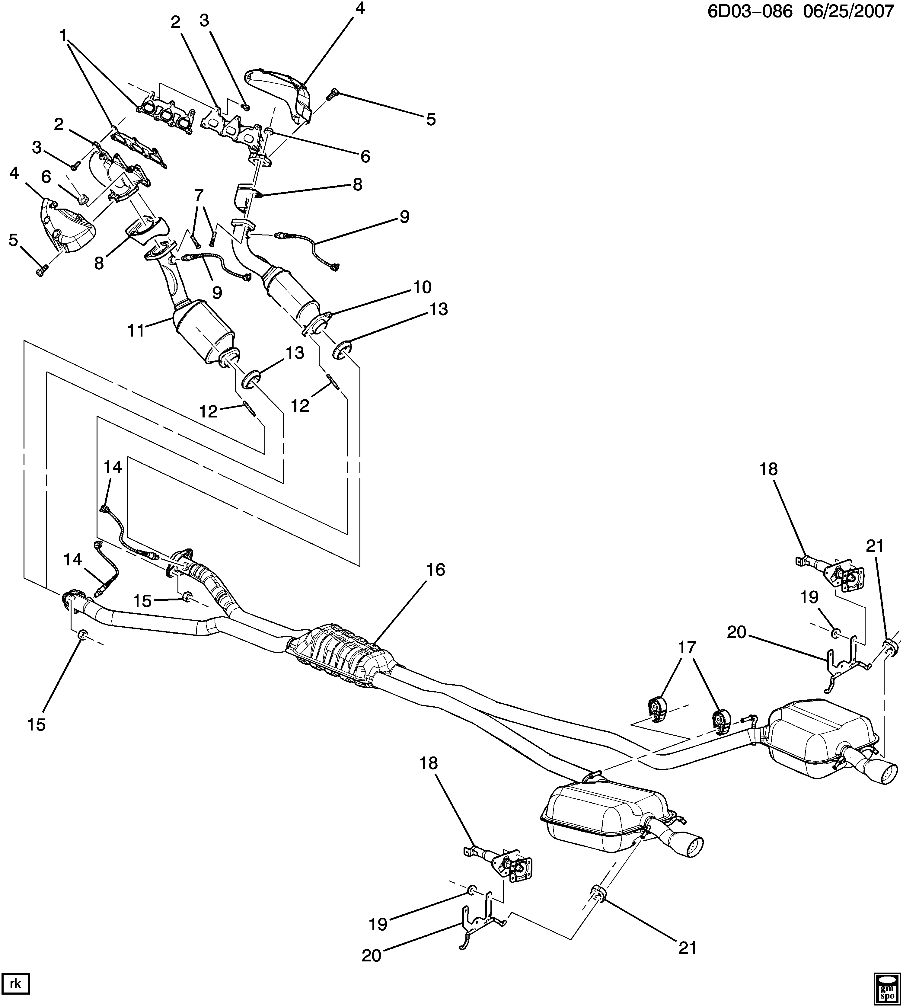 GMC 12594935 - Lambda Sensoru furqanavto.az