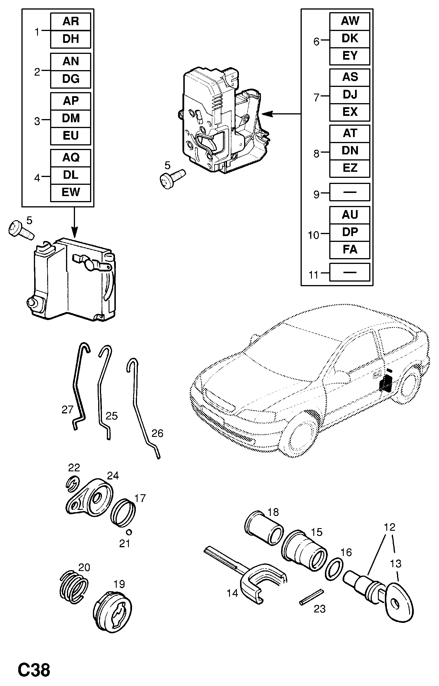 CITROËN 1 33 764 - Termostat, soyuducu furqanavto.az