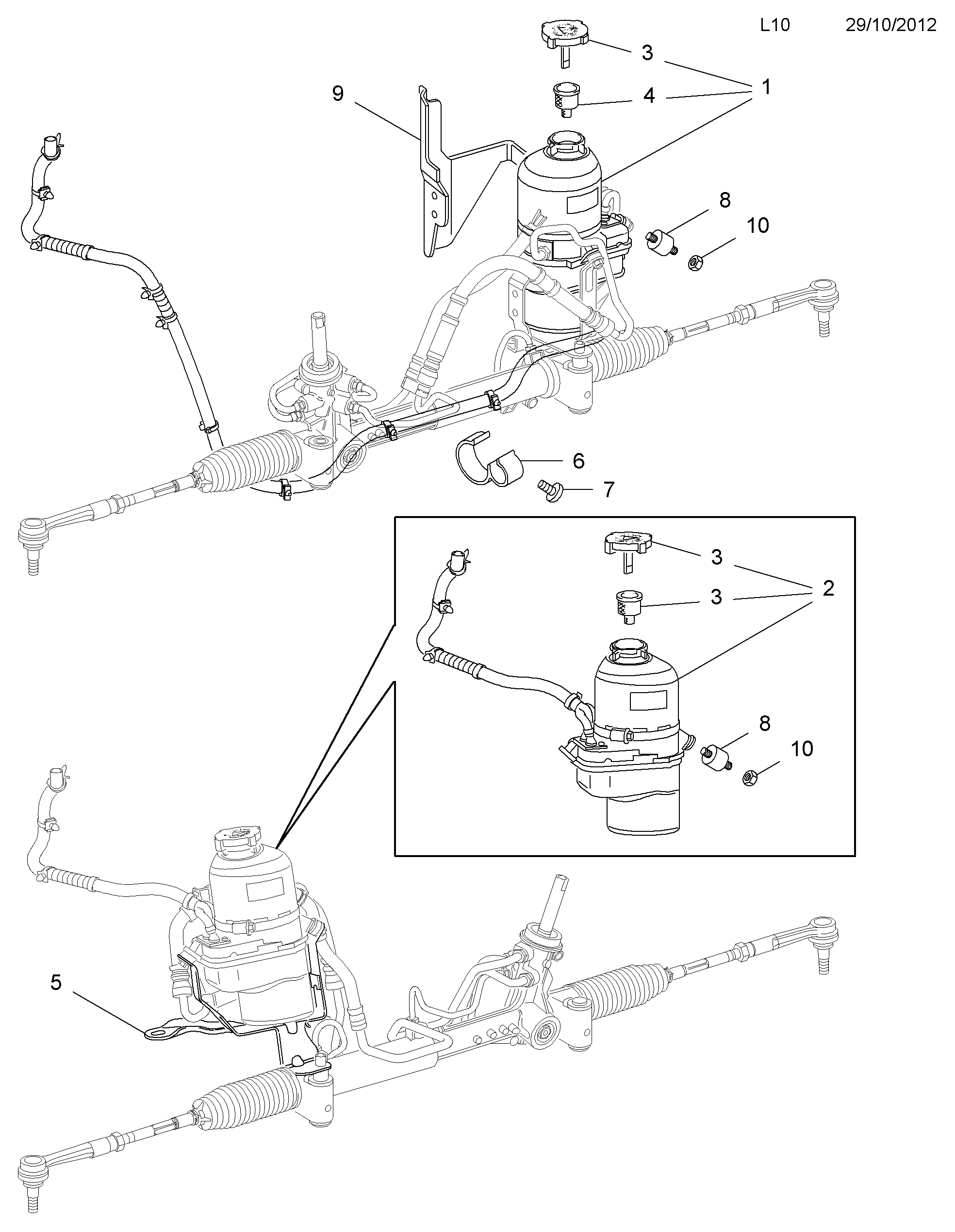 Opel 59 48 001 - Hidravlik nasos, sükan sistemi furqanavto.az