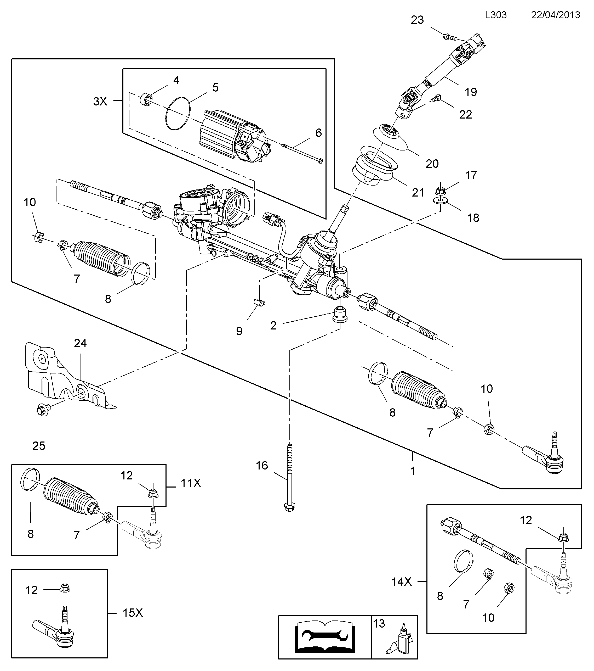 DAEWOO 1609026 - Bağlama çubuğunun sonu furqanavto.az