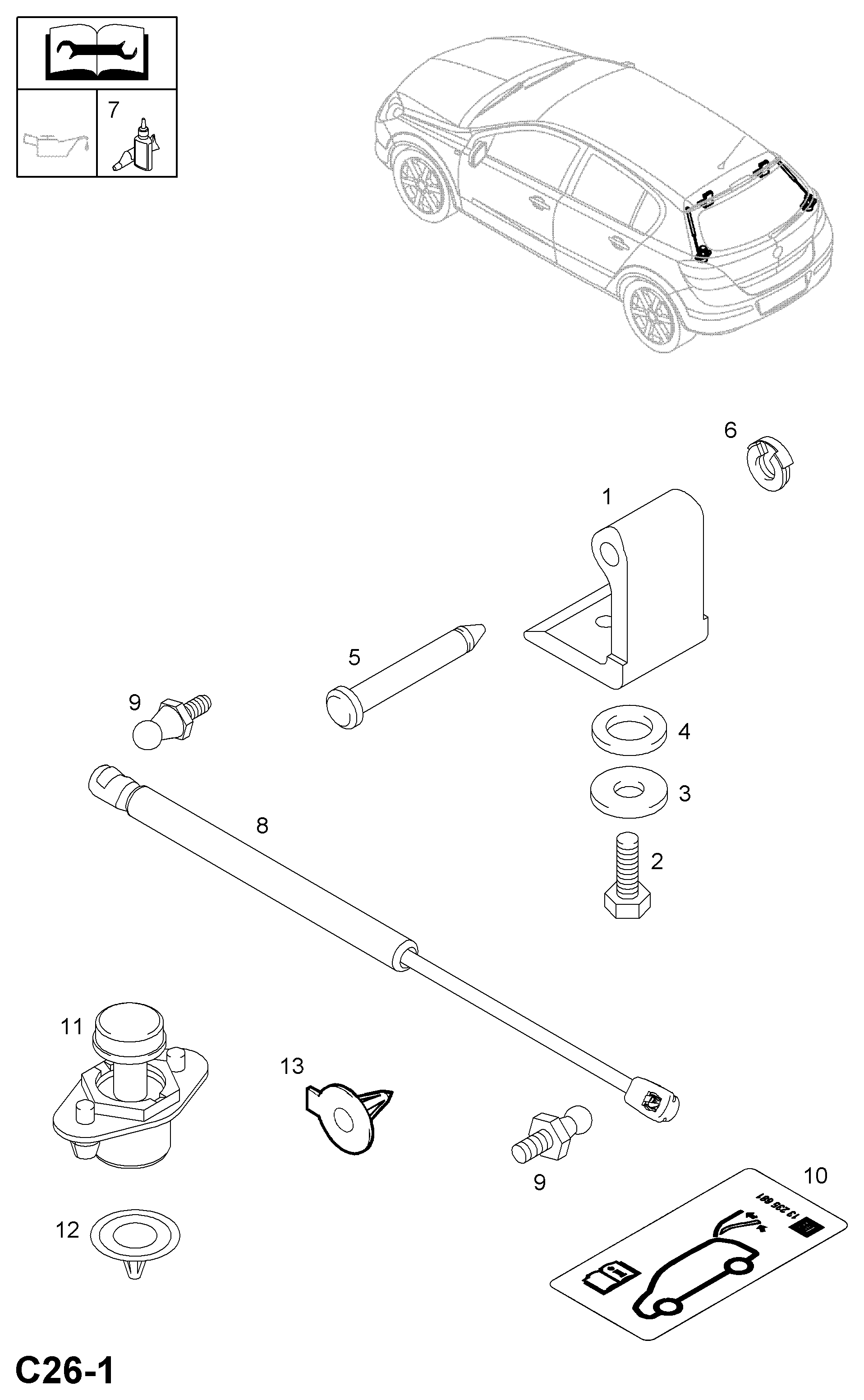 Opel 132532 - Qazlı bulaq, baqaj, yük yeri furqanavto.az