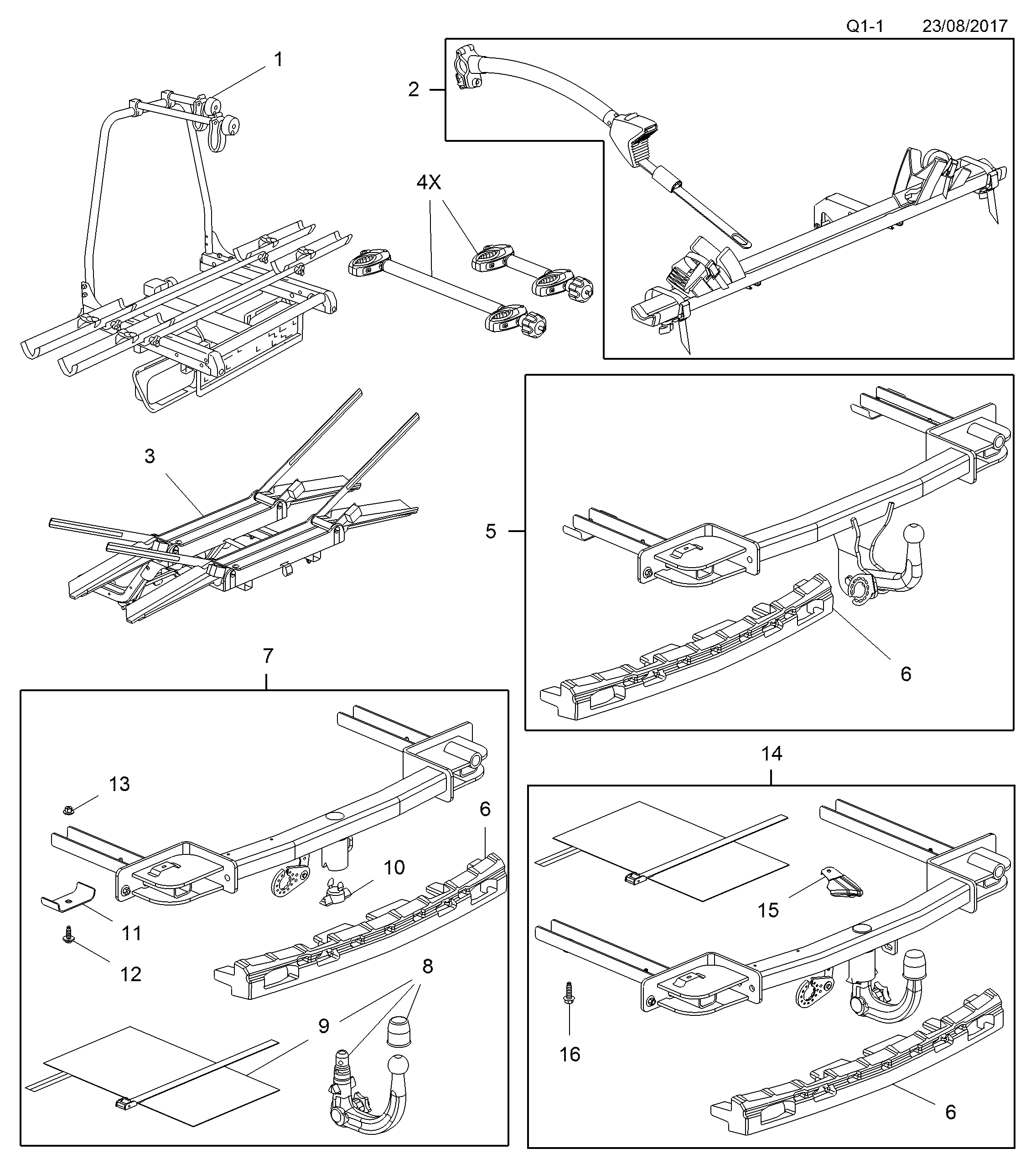 INDELDIS KX 7 1736418 - PLUG, TRAILER COUPLING APERTURE (EXCEPT FLEXFIX SYSTEM) (EXCEPT  furqanavto.az