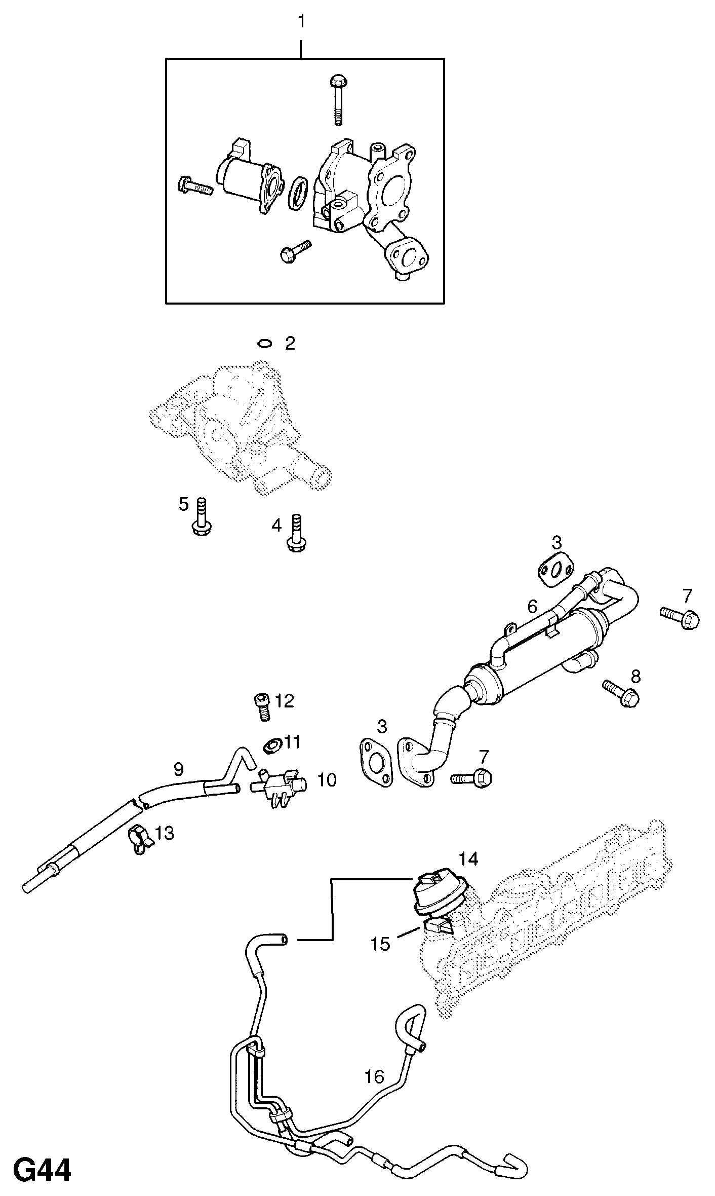 Opel 5851051 - EGR Valf furqanavto.az