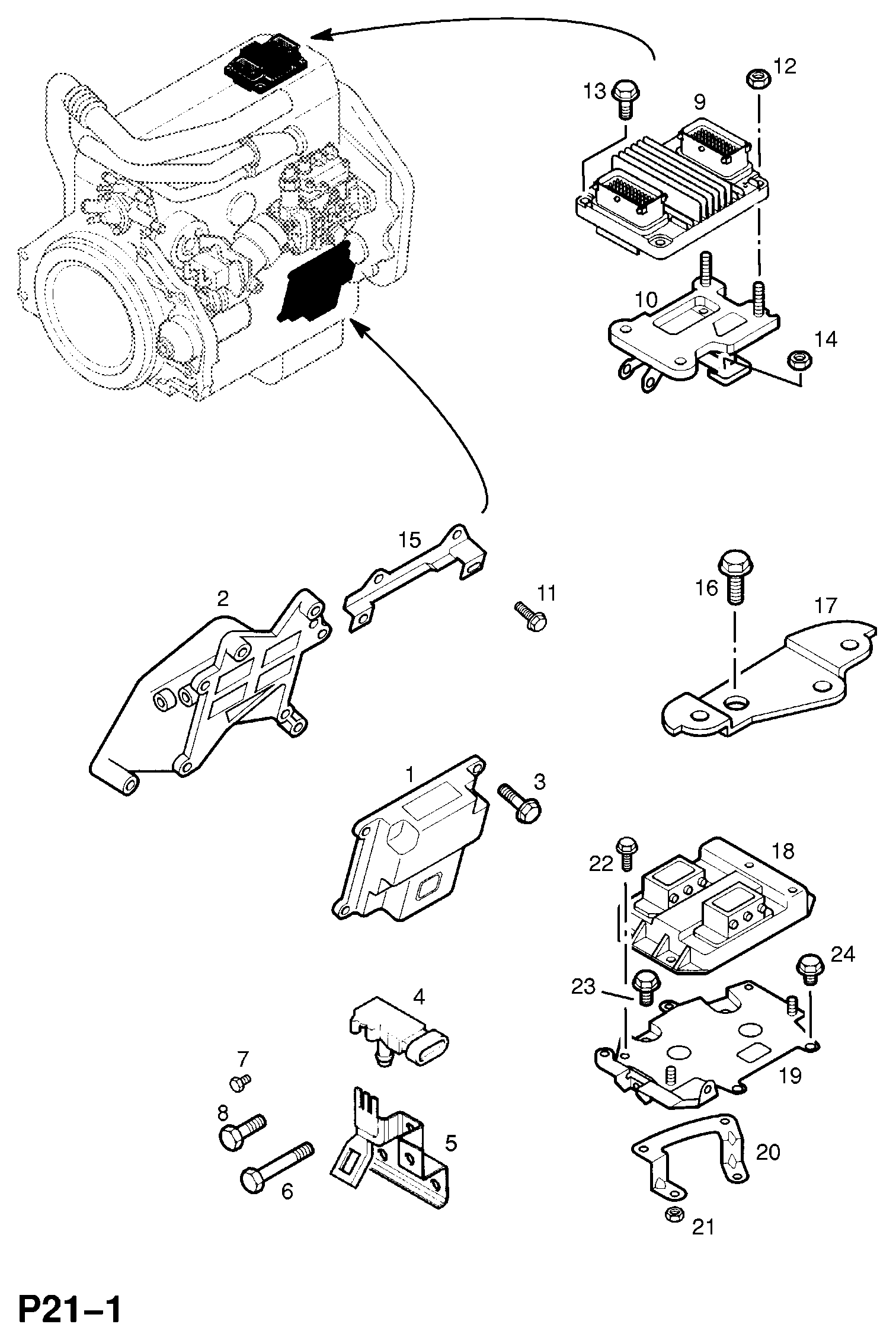 Vauxhall 62 38 159 - Sensor, təzyiqi artırın furqanavto.az