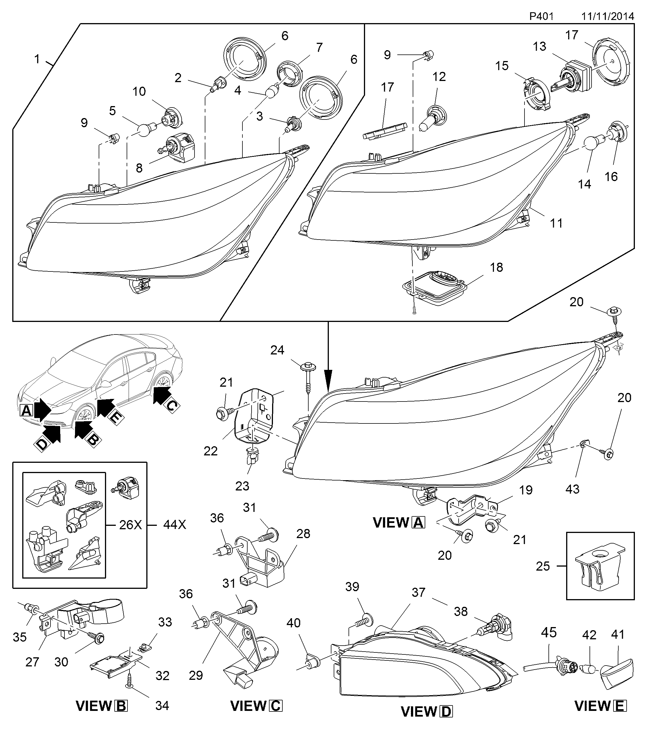 SAAB 12 323 35 - Ballast, qaz buraxma lampası furqanavto.az