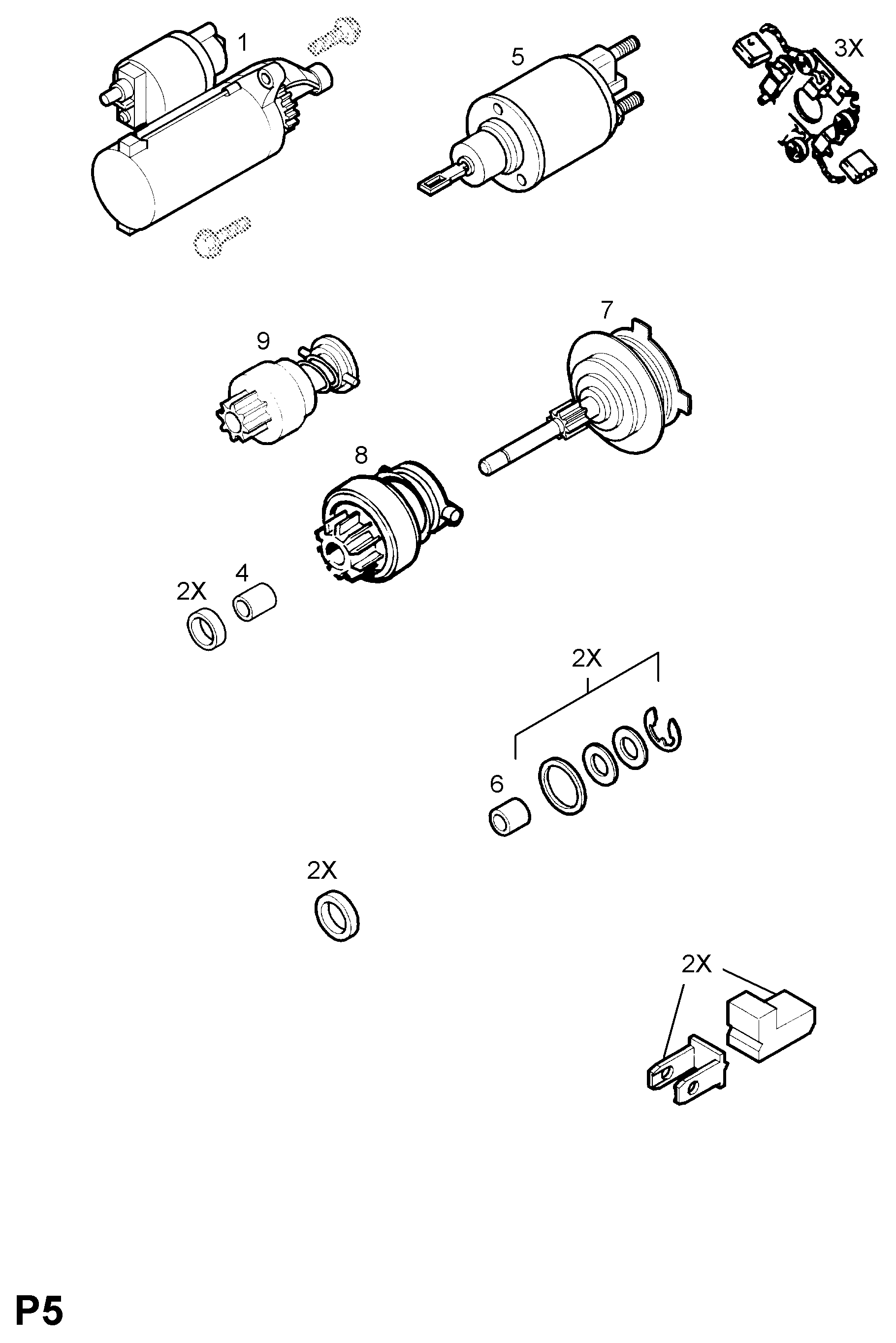 Opel 62 02 105 - Başlanğıc furqanavto.az