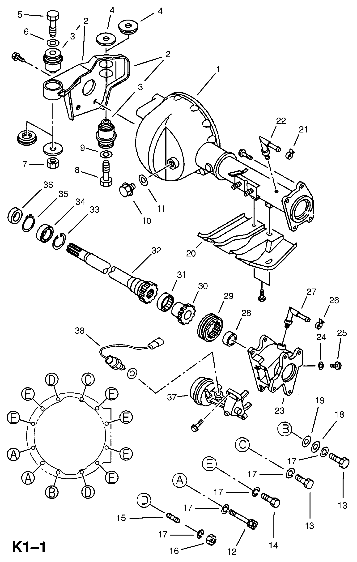 IJS 30-1205 - Kasnak, alternator, sərbəst dönərli mufta furqanavto.az