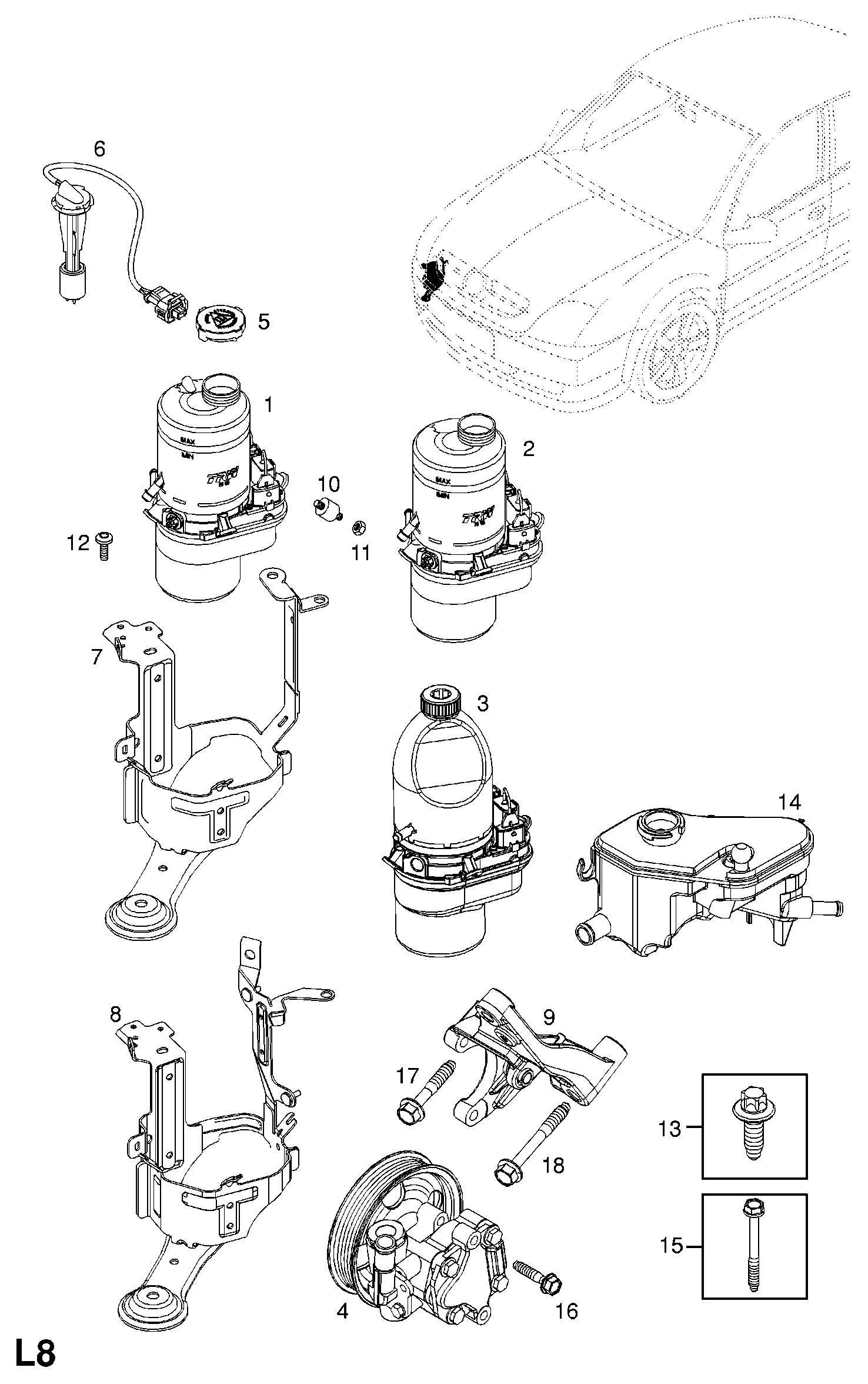 OM 5948069 - Hidravlik nasos, sükan sistemi furqanavto.az