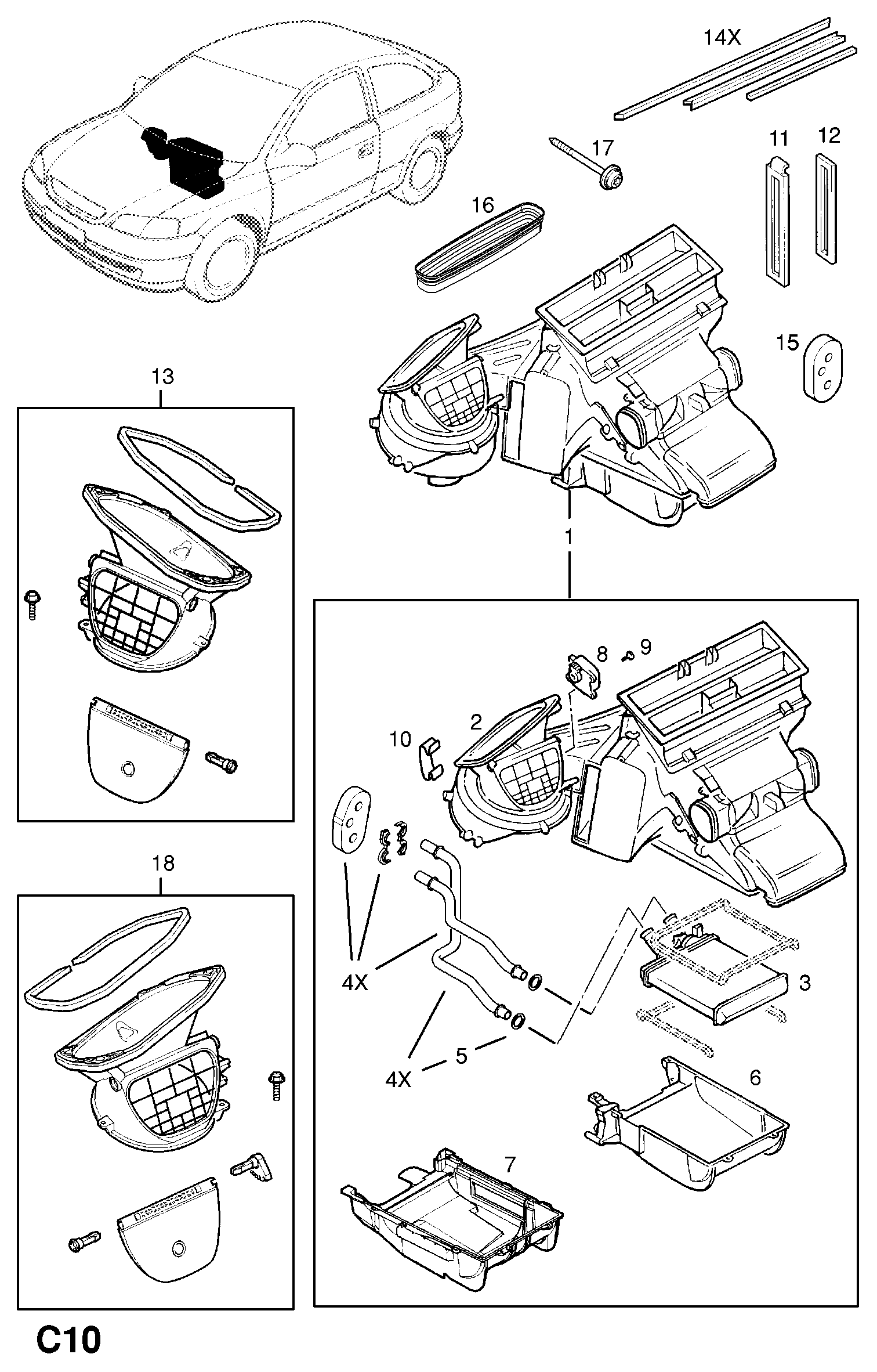 Opel 1802422 - Filtr, daxili hava furqanavto.az