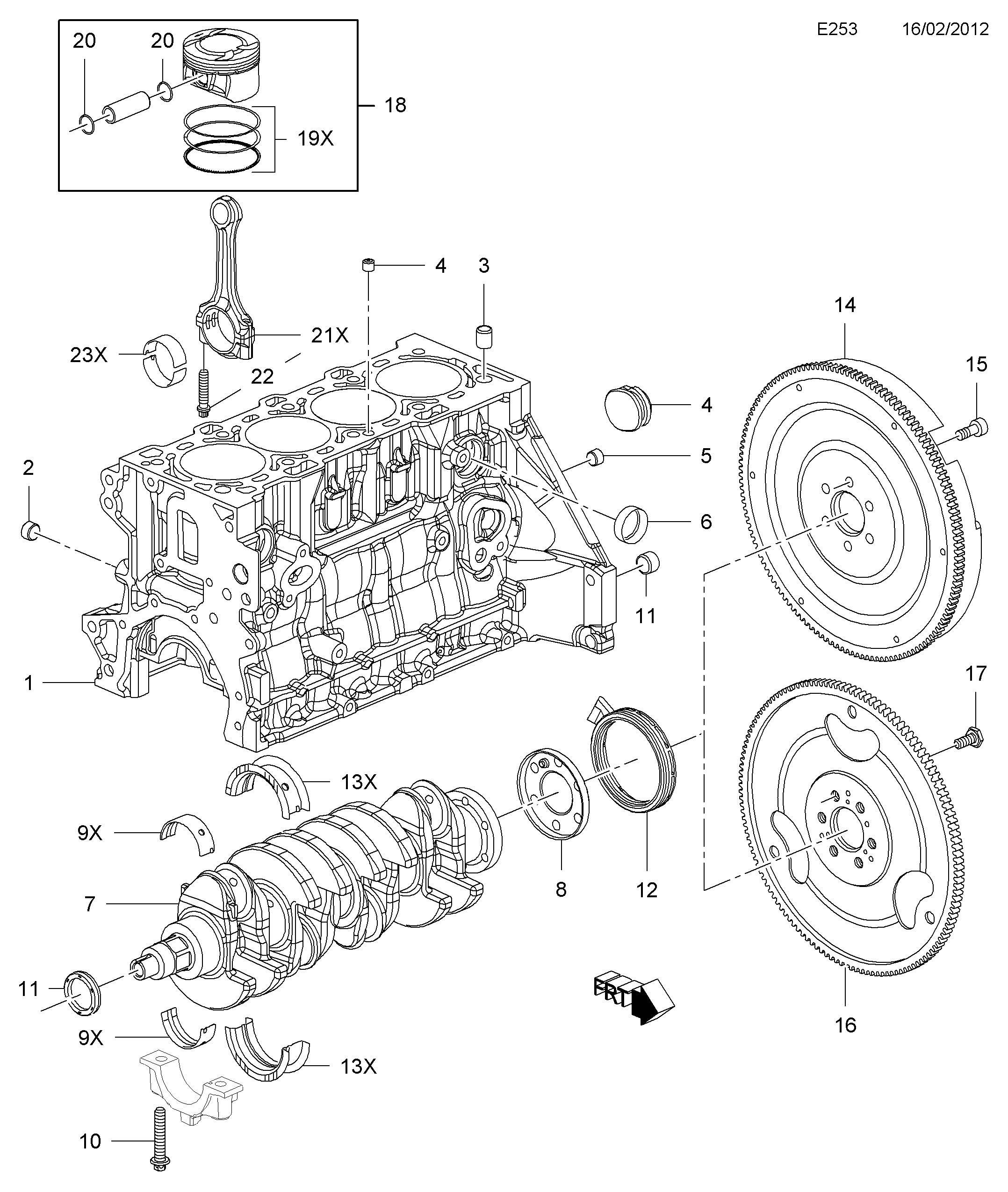 Vauxhall 646 299 - Vil möhürü, krank mili furqanavto.az