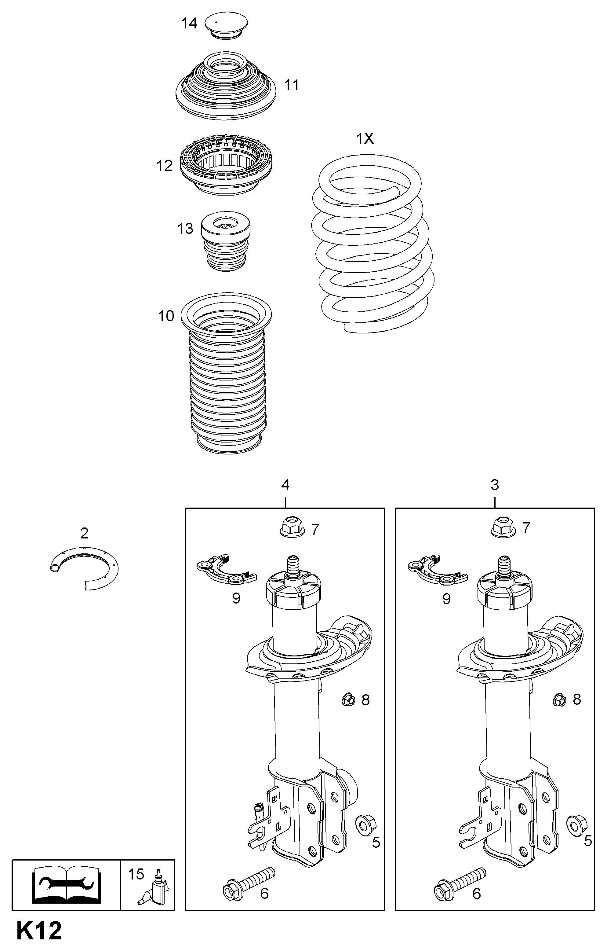 Opel 344956 - Rezin tampon, asma furqanavto.az